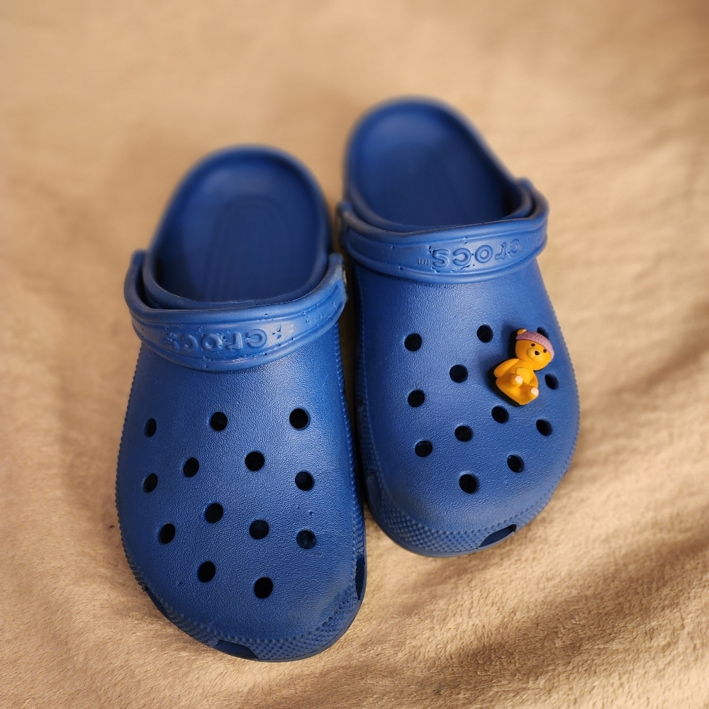 Blue Crocs